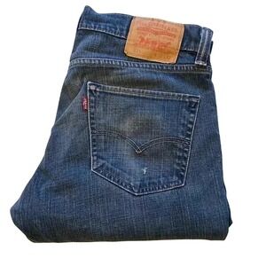 Levi's 511 Slim Fit Jeans Dark Wash Style 045114172 Size‎ 33W 32L Men's Jeans